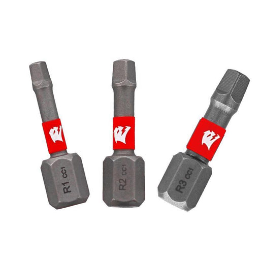 DRIVE BIT SET SQR 1 3PC