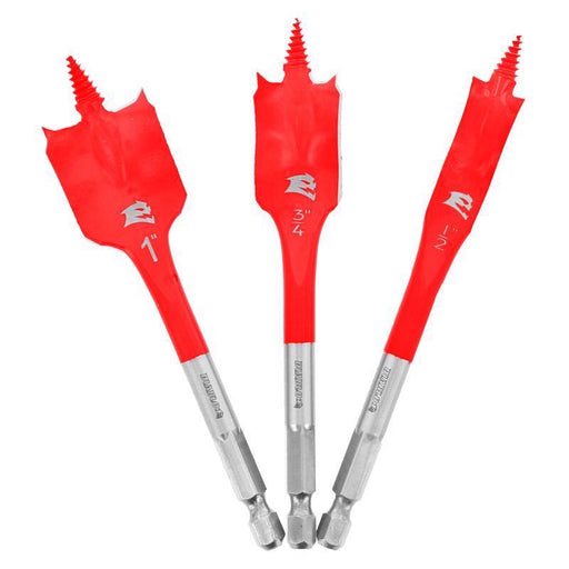 SD SPADE BIT SET 4L 3PC