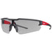 SFTY GLASSES AS GRY/BLK