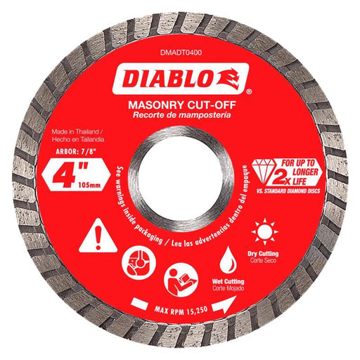 MASONRY CUT-OFF DISC 4