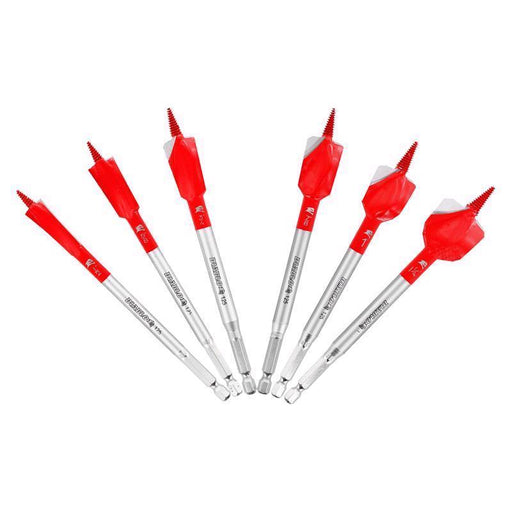 DD SPADE BIT SET 6 6PC