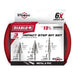 STEP DRILL BIT SET 3PC