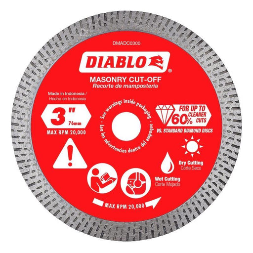MASONRY CUT-OFF DISC 3D