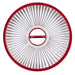 HEPA FILTER RED/WHT 4.9