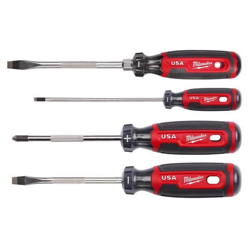 SCRWDRVR KIT BLK/RD 4PC