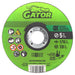 Gator 5 in. D X 7/8 in. Aluminum Oxide/Silicon Carbide Masonry Cut-Off Blade 1 pk