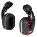 EAR MUFFS BLACK/RED 26DB