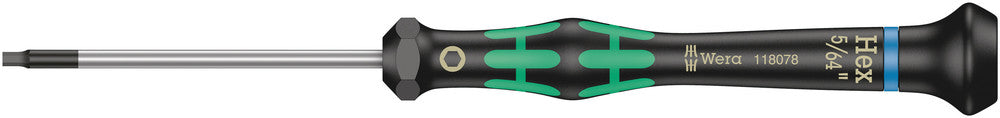 2054 Screwdriver for hexagon socket screws for electronic applications