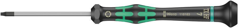2067 TORX® HF Screwdriver with holding function for electronic applications