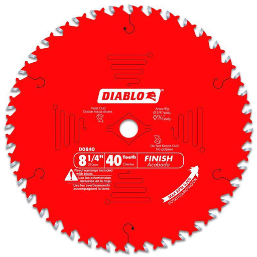 DIAB SAW BLD 8-1/4X40T