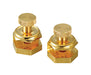 Johnson 1/2 in. L X 1/2 in. H Brass Framing Square