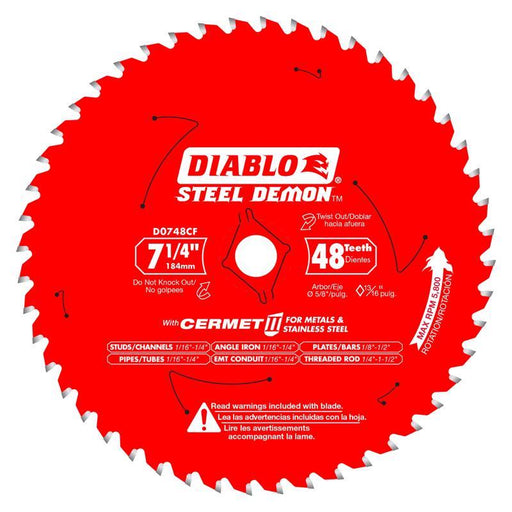 DIAB SAW BLD 7-1/4X48T