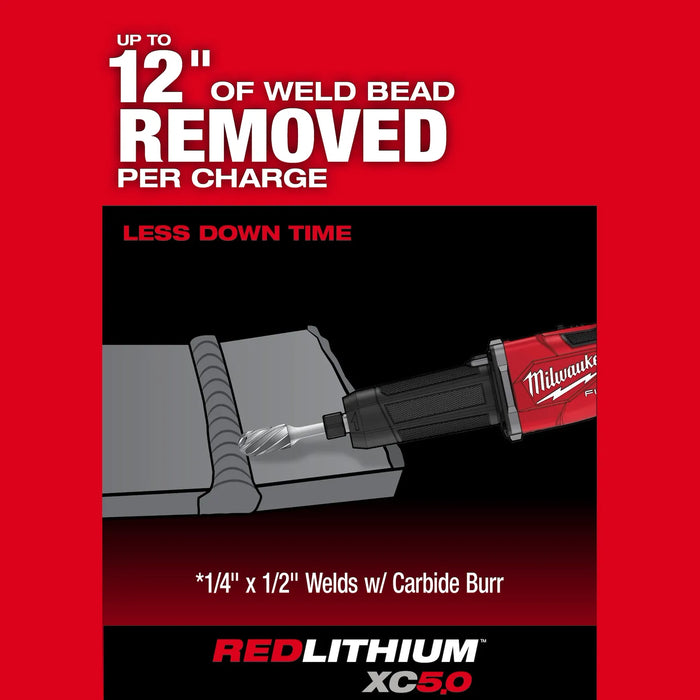 Milwaukee M18 FUEL™  Braking Die Grinder, Slide Switch, 2939-20