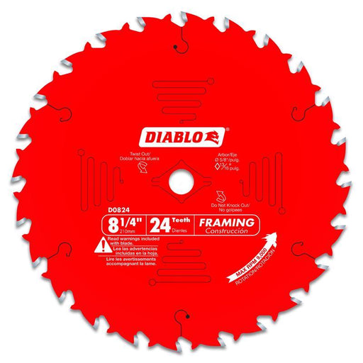 DIAB SAW BLD 8-1/4X24T