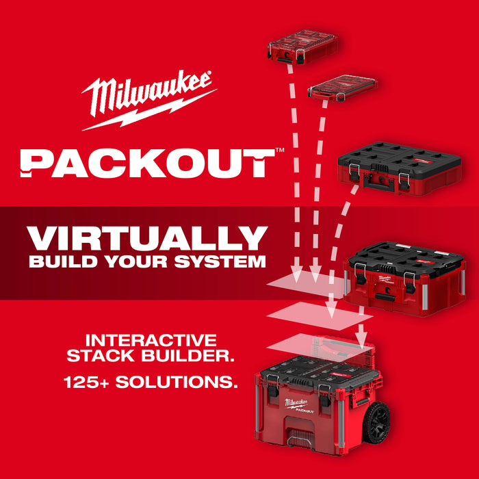 Milwaukee 48-22-8427 PACKOUT™ Rolling Tool Box