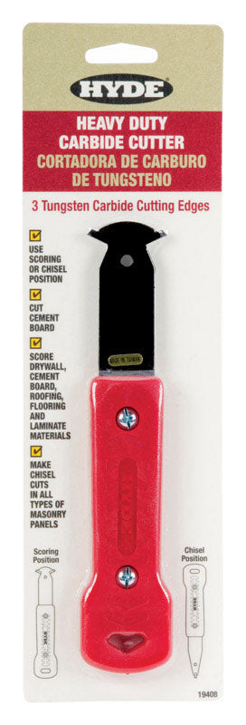 Hyde Metal Carbide Cutter 0.8 in. H X 3.7 in. W X 11.56 in. L