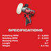 Milwaukee 2438-22X M12™ Variable Speed Polisher/Sander Kit