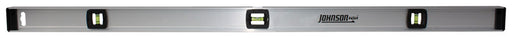 Johnson 48 in. Aluminum I-Beam Level 3 vial