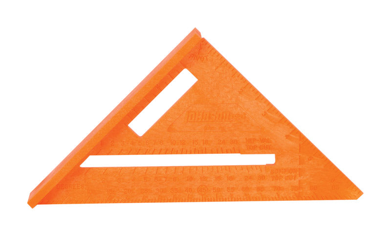 Johnson Structo-Cast 7 in. L X 10 in. H Polystyrene Rafter Square
