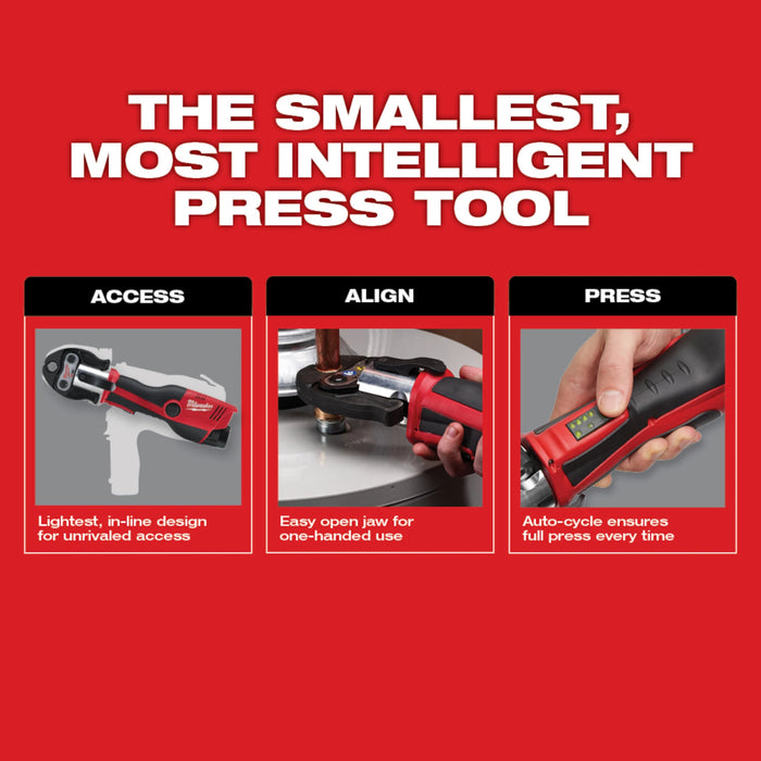 Milwaukee 49-16-2453 1 1/4" CTS-V Press Jaw for M12™ FORCE LOGIC™ Press Tool