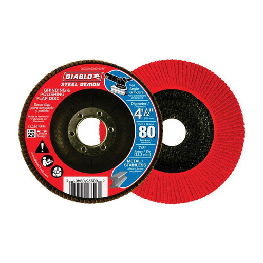 FLAP DISC 4-1/2 80G