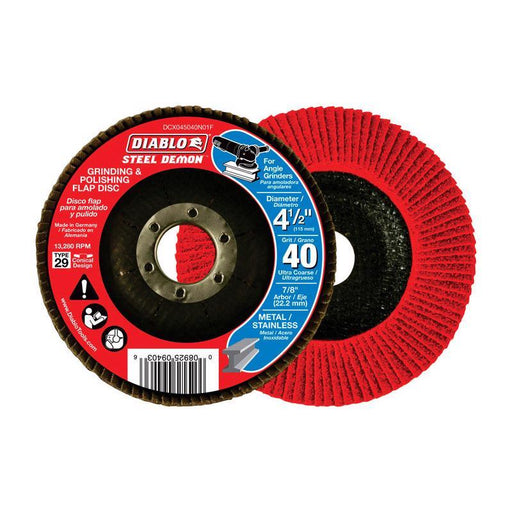 FLAP DISC 4-1/2 40G