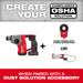 Milwaukee 2508-21XC M12 FUEL™ 5/8” SDS Plus Rotary Hammer Kit