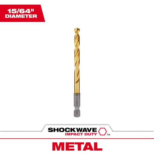 TITANIUM DRIL BIT 15/64