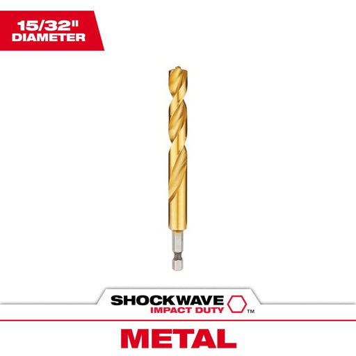 TITANIUM DRIL BIT 15/32