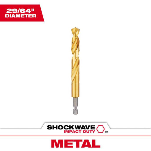 TITANIUM DRIL BIT 29/64