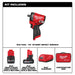 Milwaukee 2563-22 M12 FUEL™ Stubby 1/2" Impact Wrench Kit