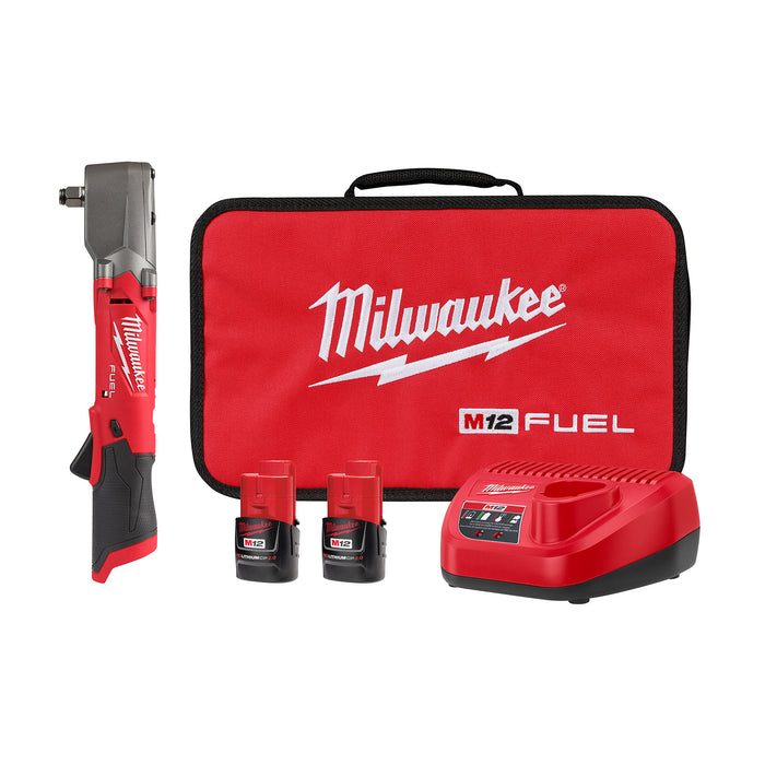 Milwaukee 2565-22 M12 FUEL™ 1/2" Right Angle Impact Wrench w/ Friction Ring Kit
