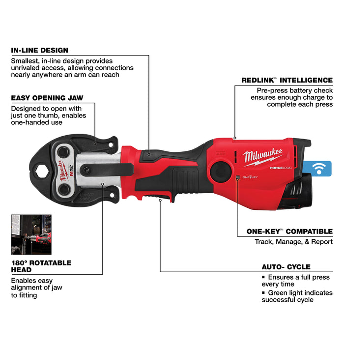 Milwaukee 2573-22 features