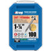 Kreg No. 8 X 1-1/4 in. L Square Coarse Pocket-Hole Screw 100 pk