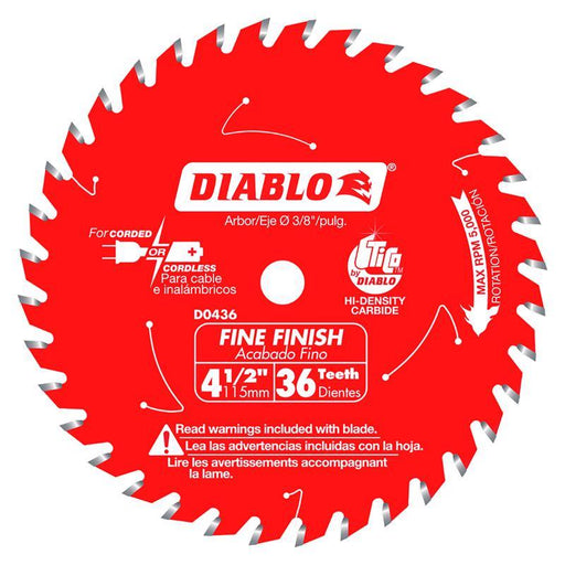 SAW BLADE 36T 4-1/2DIA