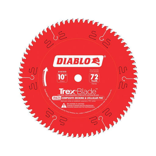 TREX SAW BLADE 72T X 10