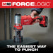Milwaukee 2677-04 M18™ FORCE LOGIC™ 6T Knockout Tool 1/2" - 4"