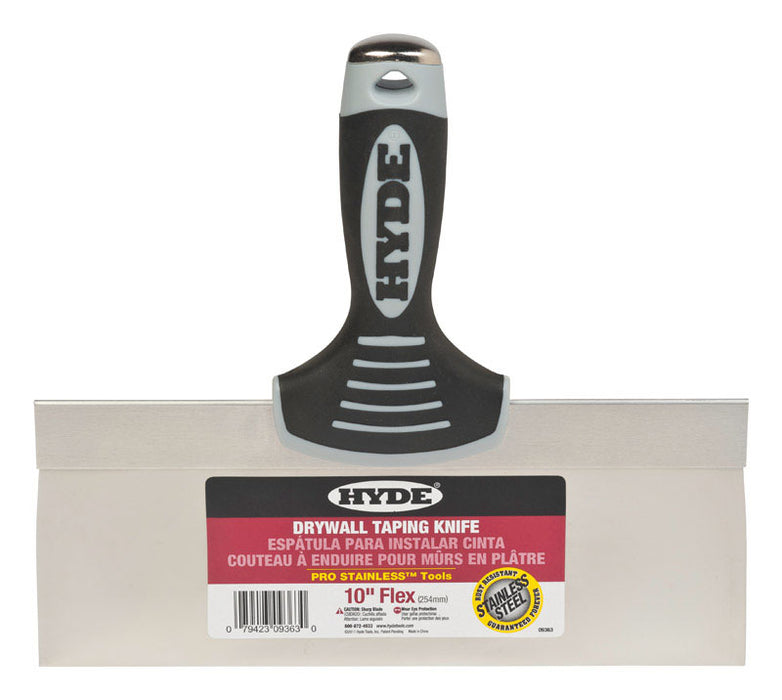 Hyde Stainless Steel Taping Knife 10 in. W X 9.3 in. L