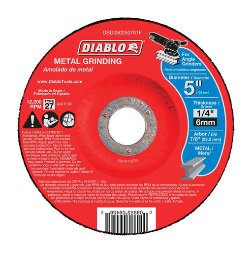 METAL GRIND DISC 5X7/8