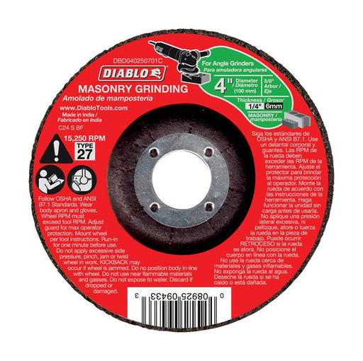 MASONRY GRIND DISC 4D