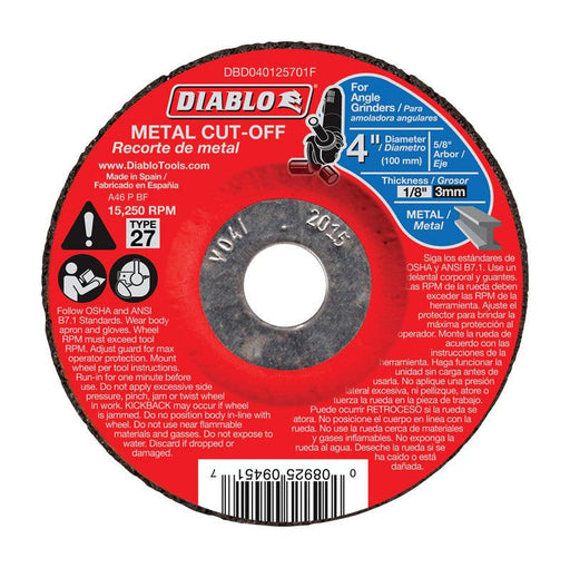 METAL CUTOFF DISC 4