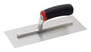 Hyde MaxxGrip 4-1/2 in. W X 11 in. L Carbon Steel V Notched Trowel