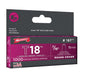 Arrow T18 3/16 in. W X 7/16 in. L 18 Ga. Round Crown Wire Staples 1000 pk
