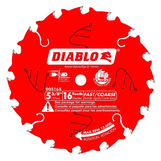 SAW BLADE 5-3/8 16T