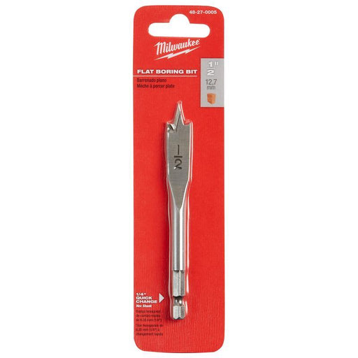 FLAT BORING BIT 1/2X4.5