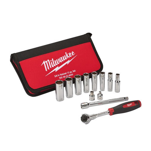 3/8DR 12PC SAE SET