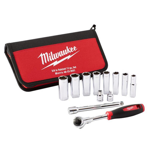 3/8DR 12PC METRIC SET