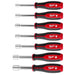 NUT DRIVER SET SAE 7PC