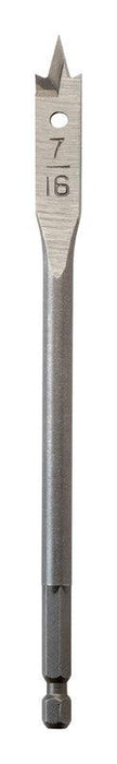 FLAT BORING BIT 7/16X6