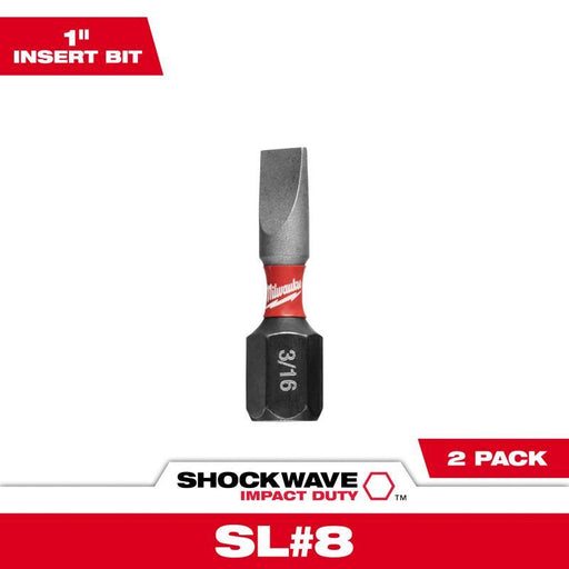 MLW SL #8 BIT 1 2PK